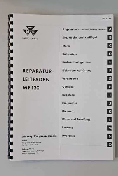 Reparatur-Leitfaden MF130
