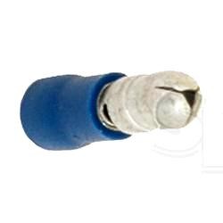 Kabel-Rundstecker 5,0mm blau