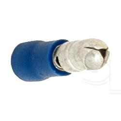 Kabel-Rundstecker 5,0mm blau