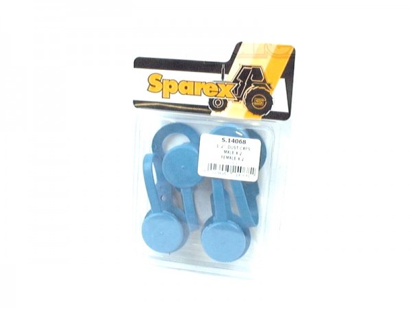 Universal Staubklappe 1/2" Blau