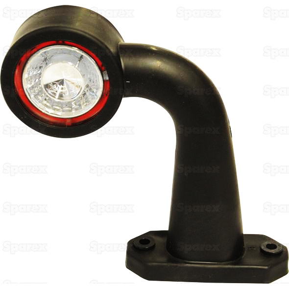 LED Positionsleuchte 90° Rot/Weiß Links