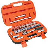 Steckschlüsselsatz 1/2" Metr/Zoll