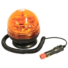 Rundumleuchte 12 V orange mit Magnetfuß Rundum-leuchte