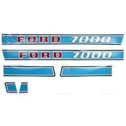 Aufklebersatz Ford 7000 (speci