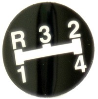 Massey Ferguson Schaltweg-Label (1682629M1)