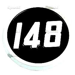Massey Ferguson Typenschild (1865461M1)
