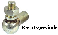 Winkelgelenk M6 x 1.0 Rechts (DIN 71802)