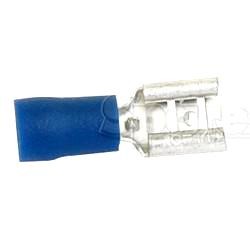 Kabel-Quetschverbinder 6,3mm blau