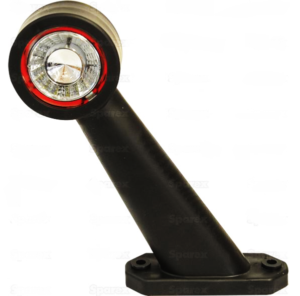 LED Positionsleuchte 60° Rot/Weiß Links