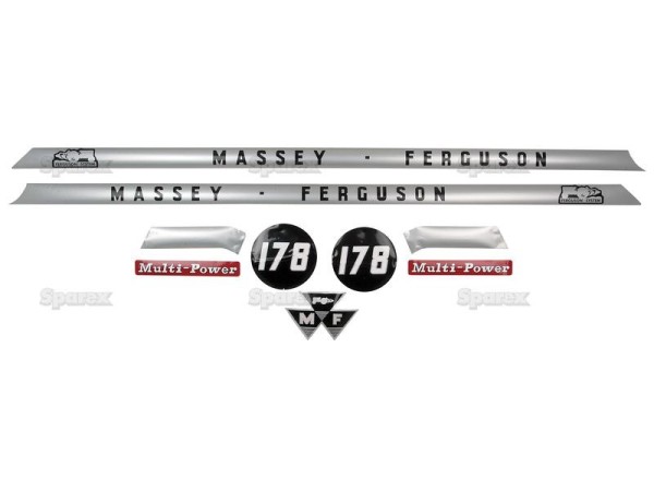 Massey Ferguson Typenschild MF178