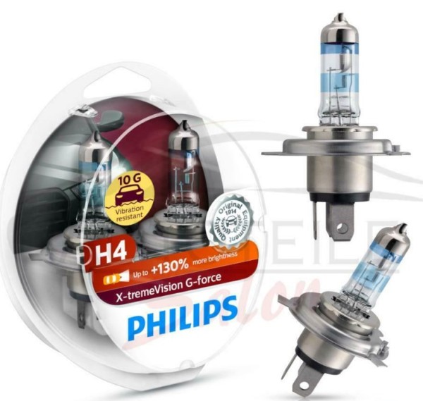 H4 X-tremeVision G-force (2 Stk.) Philips vorne