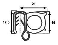 Fenstergummi per Meter